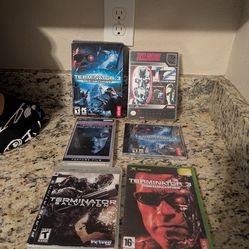 Terminator Video Games Lot