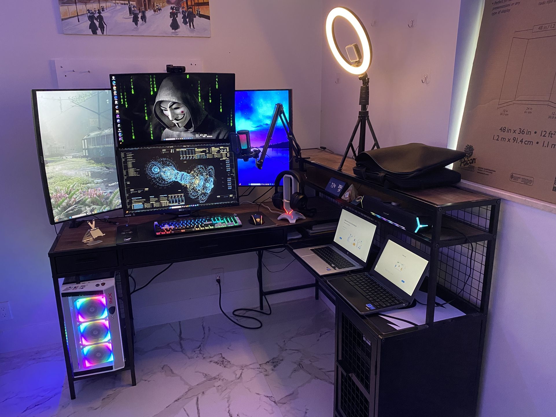 Maxed Out Gaming PC/Tech Setup BUNDLE (READ DESCRIPTION)