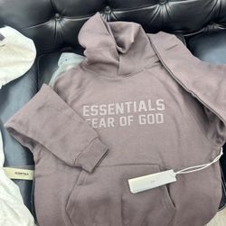 Fear Of God Essentials Plum