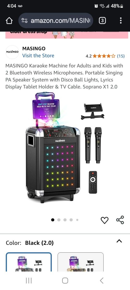 Sound System, Karaoke, Outdoor Fun