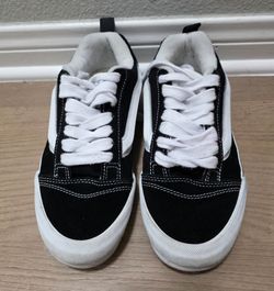 Vans Knu School Black Sz 6.5 M/8 W