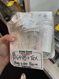 Ring video alarm system