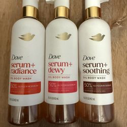 Dove Serum Body Wash Bundle