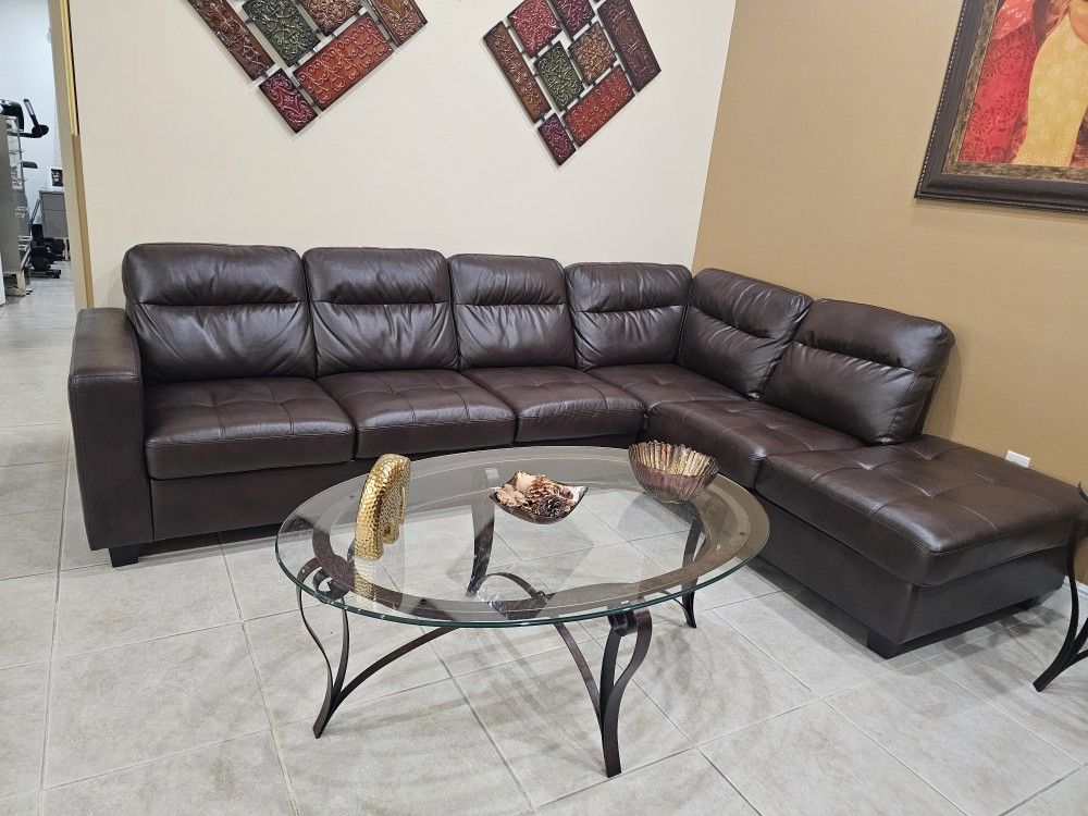 L-shaped sectional sofa