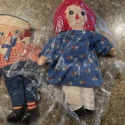 Raggedy Ann And Andy Dolls