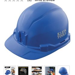Brand New Klein Blue Hard Hat