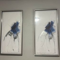 2 Paintings with frame 