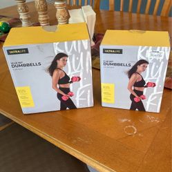 Ultralife - Dumbbells 5 Lb Set And 10 Lb Set 