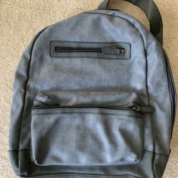 Suede Back Pack 