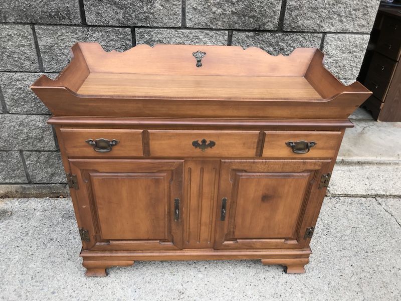 Young Republic vintage dry sink cabinet