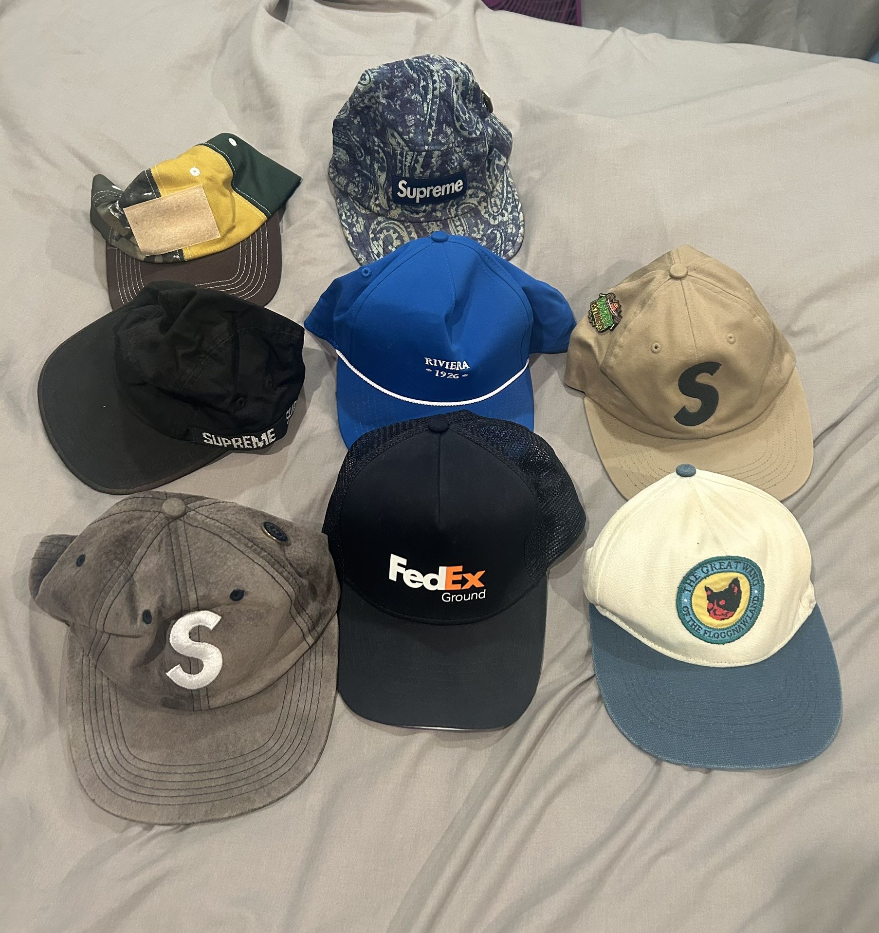 Supreme, Golf Wang, Variety Hats
