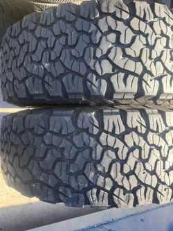 2 used tires 245/70r17 bfgoodrich ko2 🤑free installation and balance ‼️👌