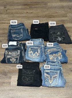 Ariat, western blue, answer me jeans