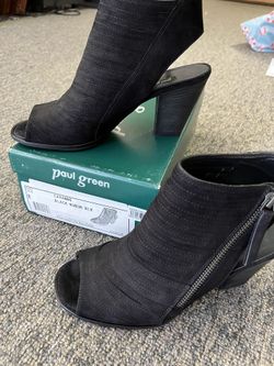 Paul green Black Shoes Size 8