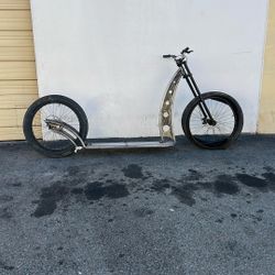 Custom Low Rider Scooter With disc brakes