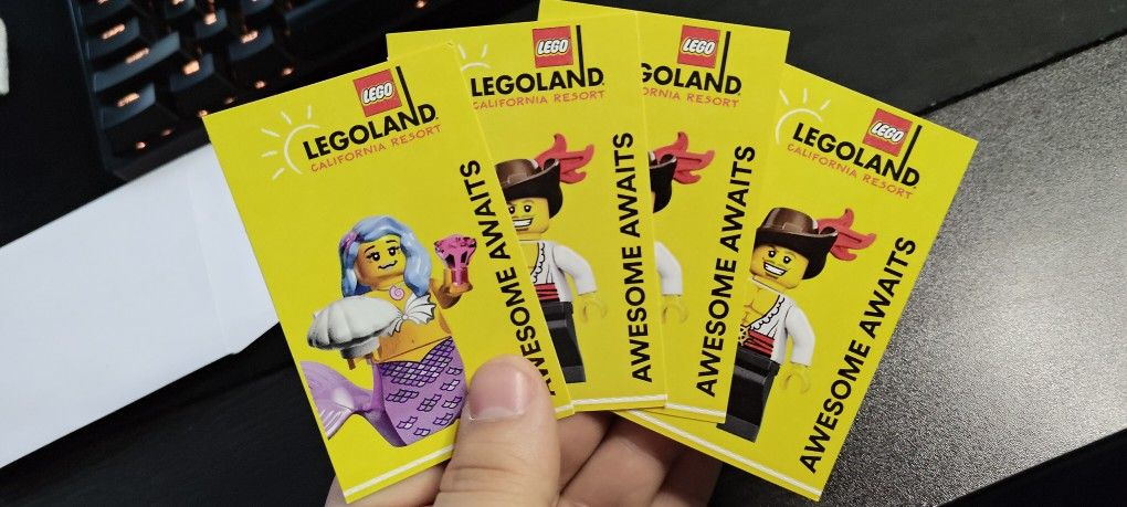 4x Legoland Resort Hopper Tickets