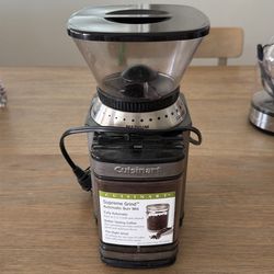 Cuisinart burr coffee grinder