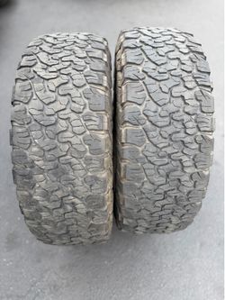 (2) 285/70R17 BFGoodrich All Terrain T/A KO2