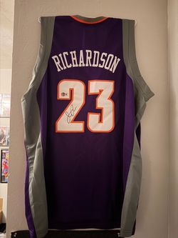 Jason Richardson Suns Signed Jersey