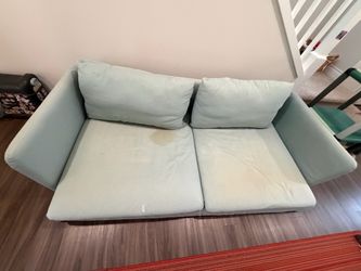 FREE — IKEA Sofa (Light Blue)