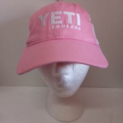 Pink Yeti Coolers Adjustable Snapback Hat