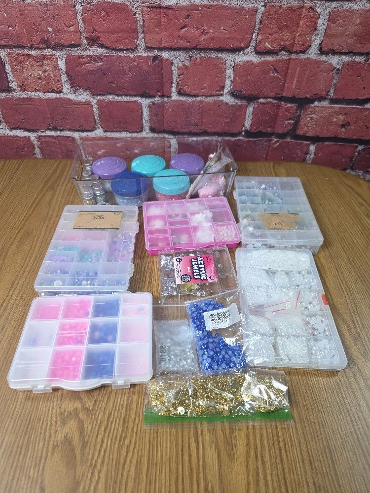 Lot Of Assorted Acrylic  For Crafts