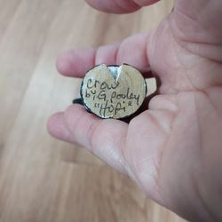 "CROW" Mini HOPI Kachina Signed G. Pooley 