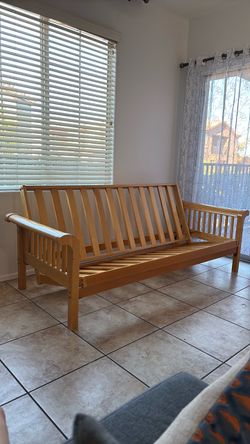 Futon Frame - Full Size - Hardwood