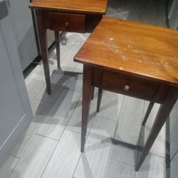 2 Antique Tables 