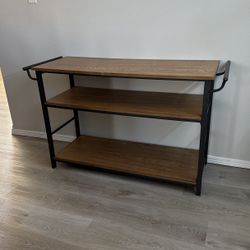 Side Table Wood & Metal