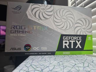 ASUS ROG Strix GeForce RTX 3080 White Edition 10GB Graphics Card