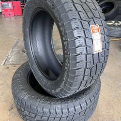 LT 33X12.50R20 TERRA STORM A/T full pair 2 tires 