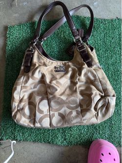 Coach bag - serial number shown in photos