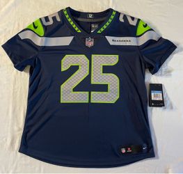Seattle Seahawks Richard Sherman STITCHED women’s jersey size M