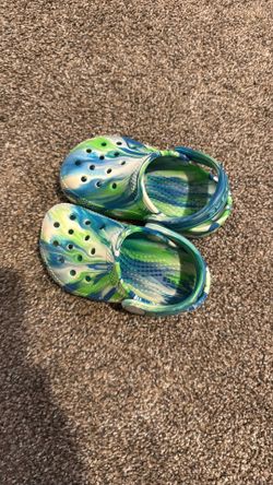 Tie Dye Infant Crocs 