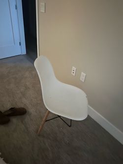 Chair missing one leg
