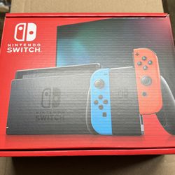 Nintendo Switch 32GB - Neon Red/Neon Blue Brand New 🔥🔥🔥