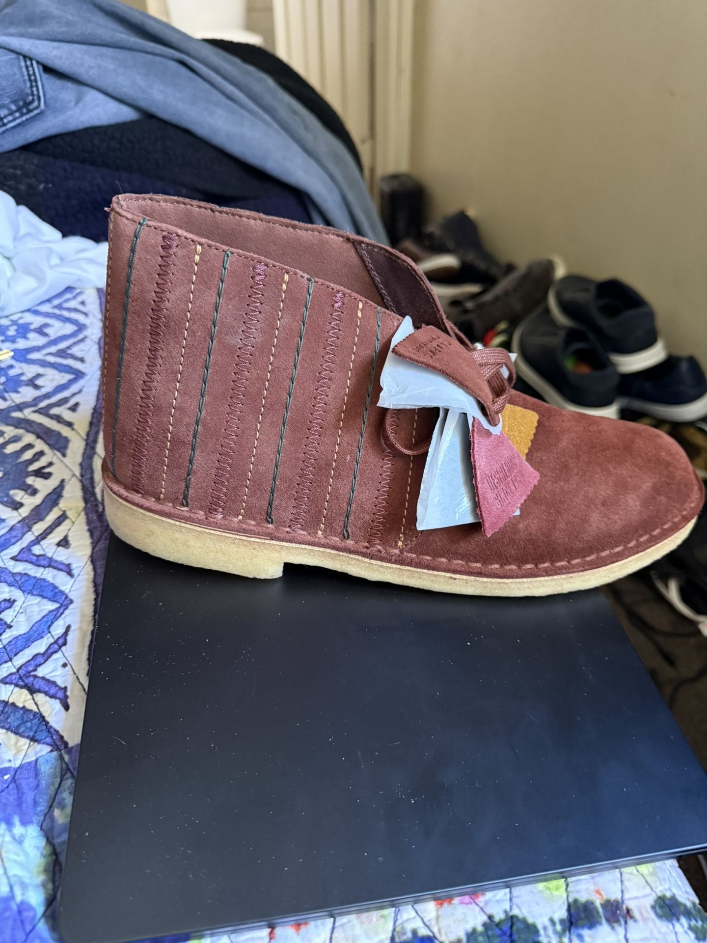 Clarks Originals Desert Boot – Rust Brown Suede (Men’s Size 10.5 M)