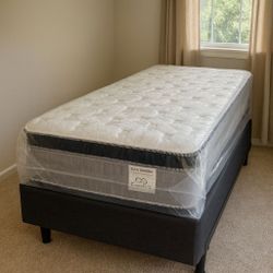 Twin Size Mattress 14” Pillow Top – Brand New, Premium Comfort & Quality – Also Full, Queen & King – Same Day Delivery!