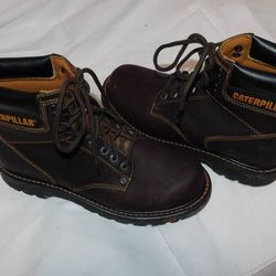 Mens Caterpillar Steel Toe Capped Boot (9-9 1/2)