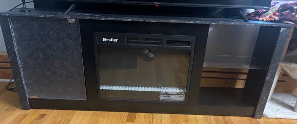 TV Stand with Fireplace
