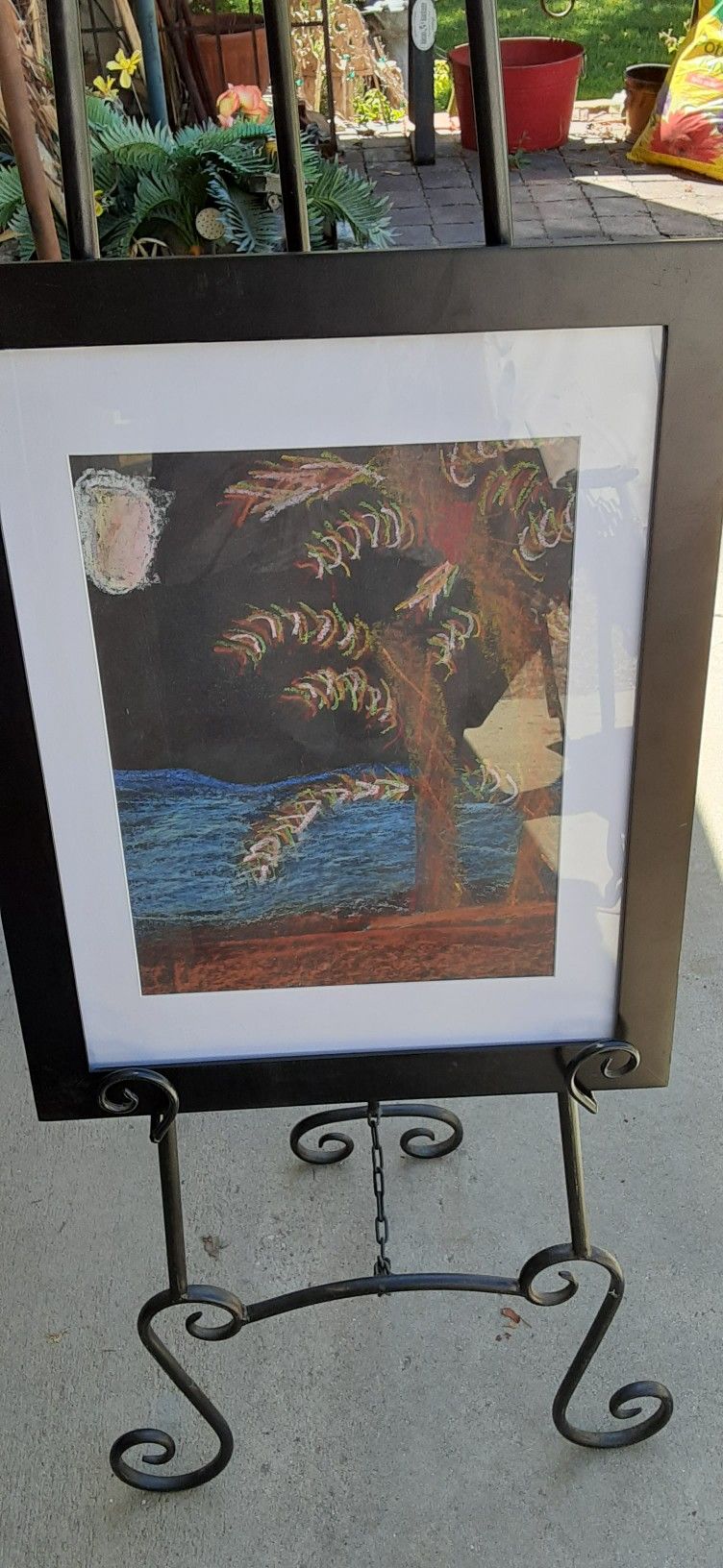 Pair Of Unsigned Framed Lithograph Prints