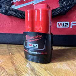 Milwaukee M12 Red Lithium CP 2.0 Battery 🔋 