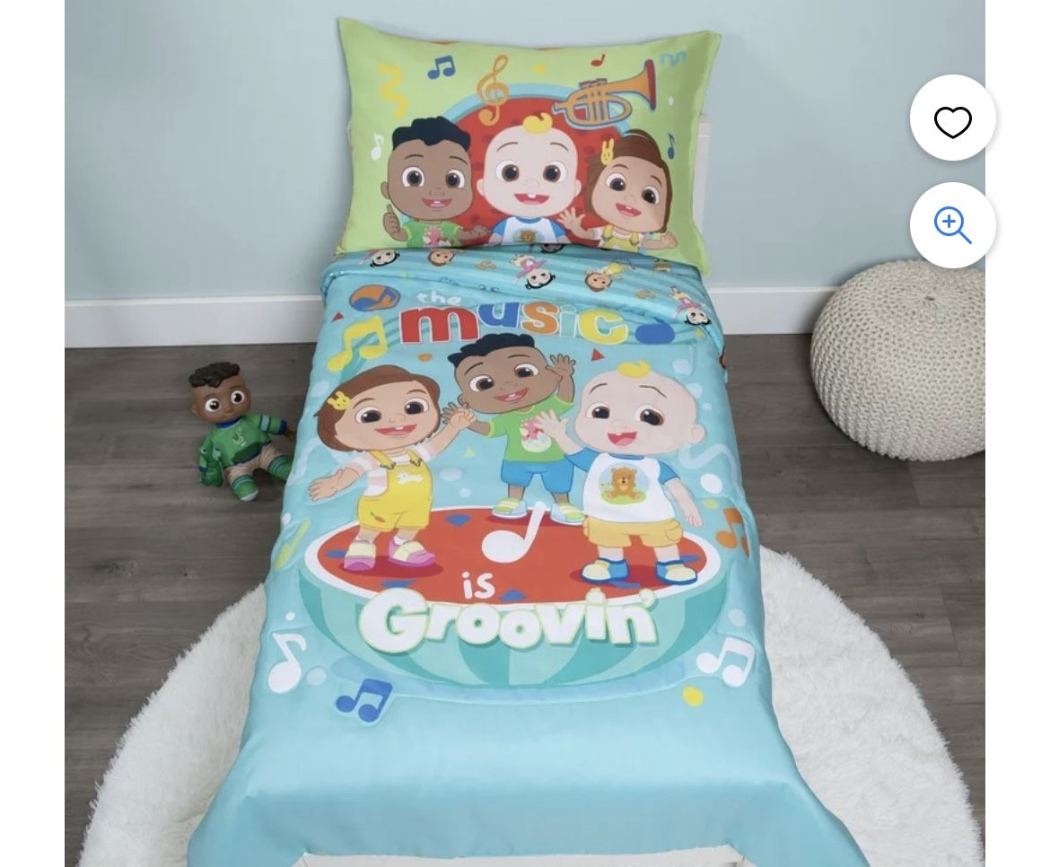 Cocomelon Bed/ Bedding
