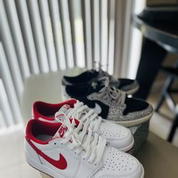 Jordan 1 Lows Size 9 Men $120 Firm Both 