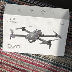 Brand New  DEERC Drone with Camera, D70 Drones with Camera for Adults 1080P HD!!!!!!