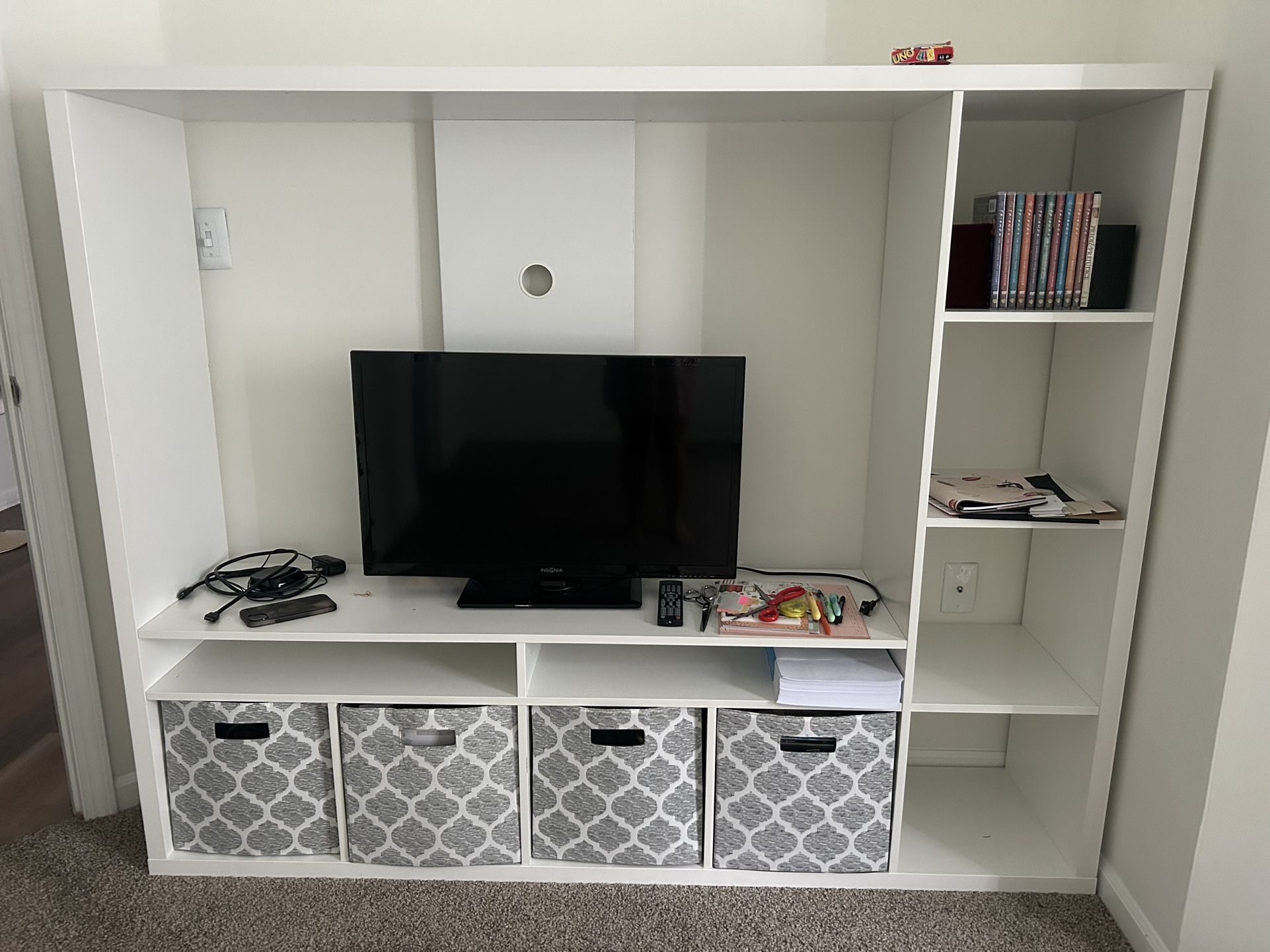 White Tv Stand
