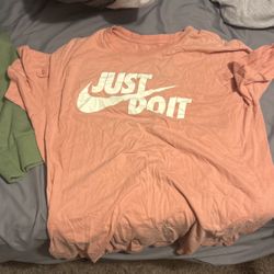 Peach Nike Shirt