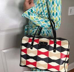 RARE Kate Spade New York Abstract Bowling Bow Bag