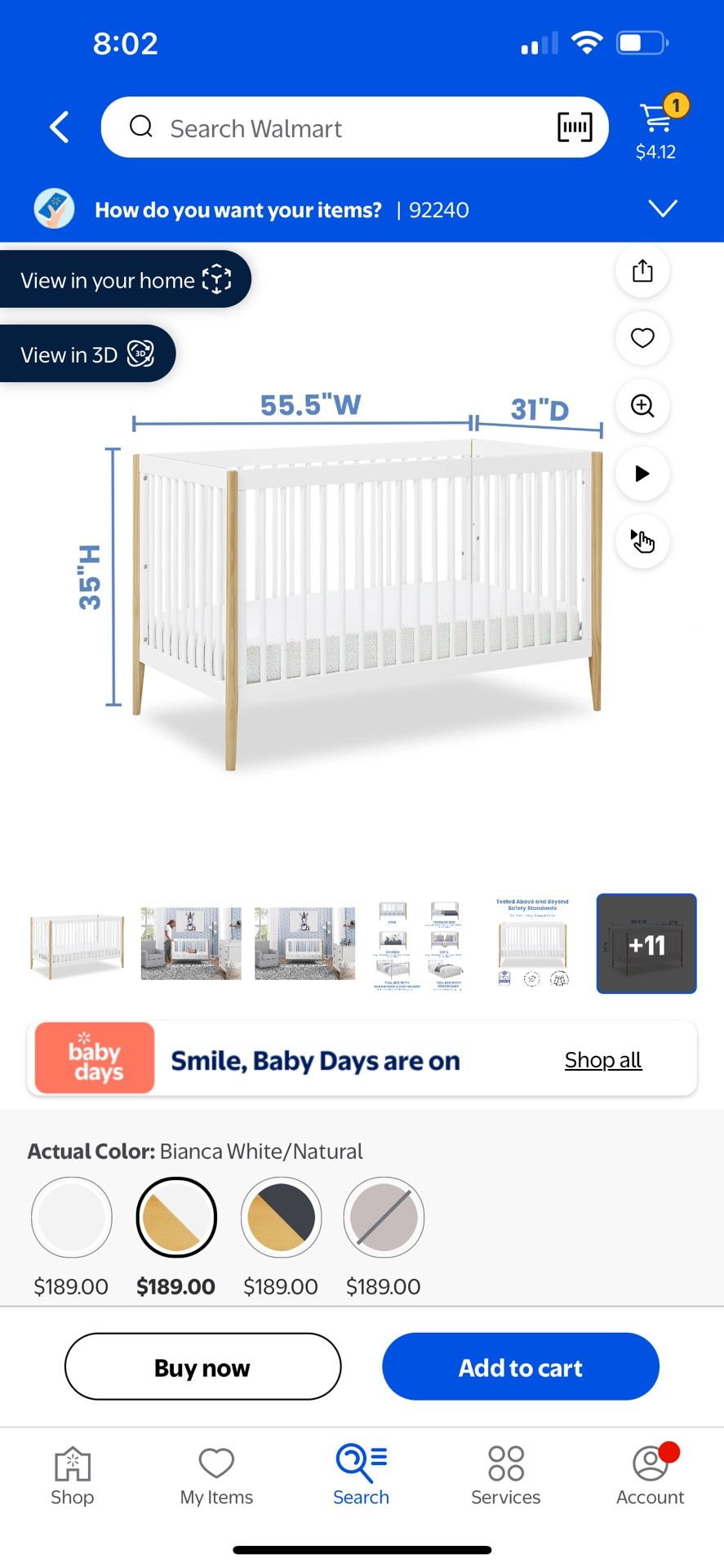 Baby Crib